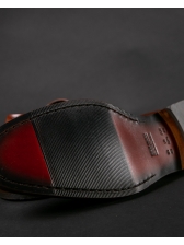02 Sapato Mocassim Loafer Croco Mouro-Marrom