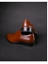 06 Sapato Sapato Oxford Derby Caramelo