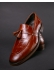 02 Sapato Mocassim Loafer Croco Mouro-Marrom