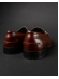 04 Sapato Mocassim Loafer com Fivela Mouro-Marrom
