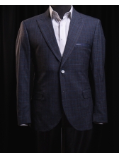 05 Costume Executive Day Quadrile Gray and Blue