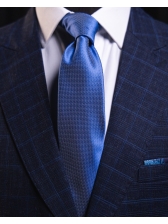 03 Costume Executive Line Azul Navy Quadrile