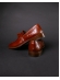 02 Sapato Mocassim Loafer Croco Mouro-Marrom