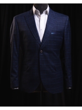 03 Costume Executive Line Azul Navy Quadrile