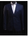 03 Costume Executive Line Azul Navy Quadrile