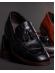 01 Sapato Mocassim Loafer Croco Preto
