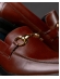 04 Sapato Mocassim Loafer com Fivela Mouro-Marrom